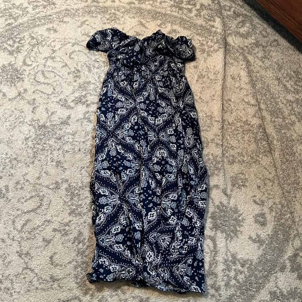 Amazon ruffle tube top bandana maxi dress